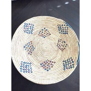 Large Coiled Basket Decorative Bread Basket